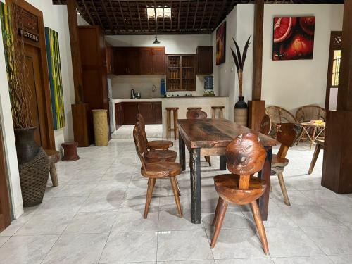 Posezení v ubytování Dream Village Villa Jogja