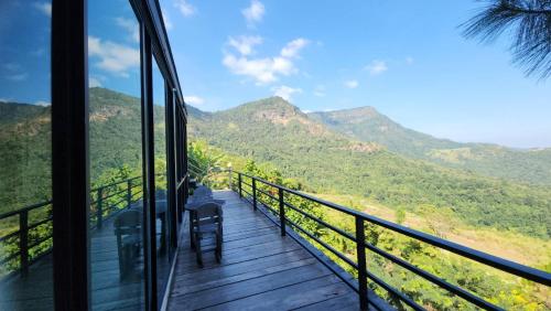 Landskap semula jadi dekat dengan resort