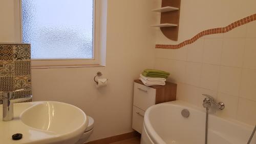 Et badeværelse på Villa Maria
