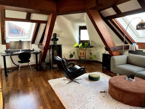 Penthouse in Basel Center with free BaselCard