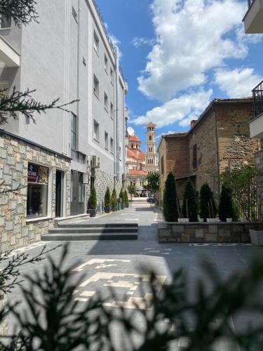 Το κτήριο όπου στεγάζεται  το διαμέρισμα