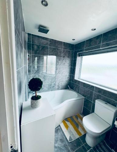Koupelna v ubytování Single Room