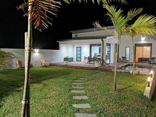 En have udenfor Villa d'Eden