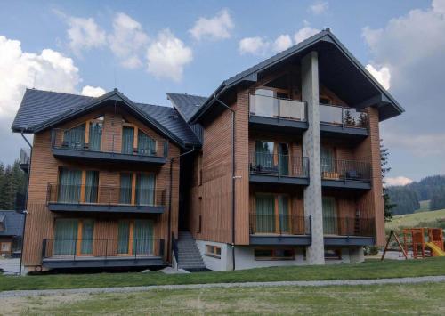 Budova, kde se apartmán nachází