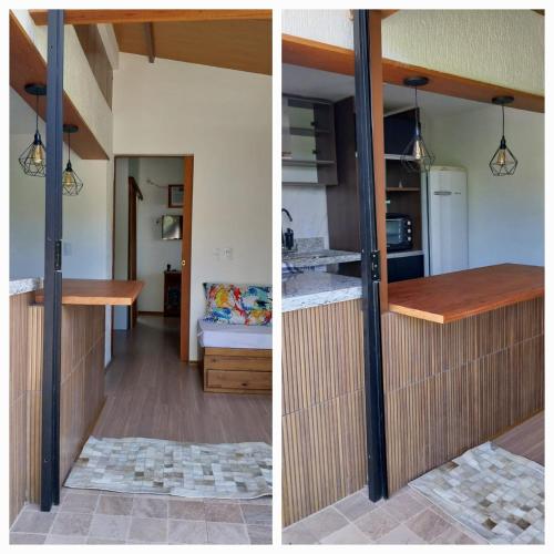 Η κουζίνα ή μικρή κουζίνα στο Loft Refugio na Serra-RJ
