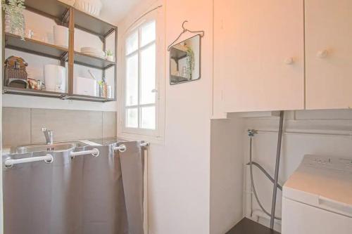 Køkken eller tekøkken på Les Mouettes