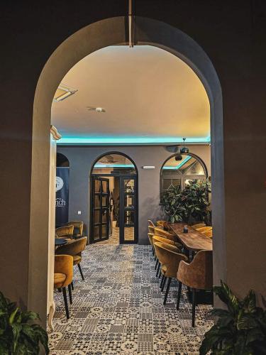 Posezení v ubytování Hotel Apollonia