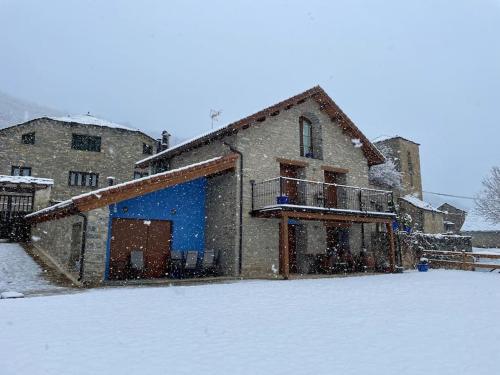 La Era de Lardiés en invierno