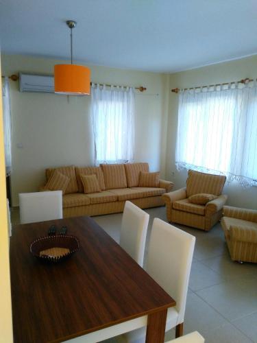 Ruang duduk di The Palm Apart Sarigerme