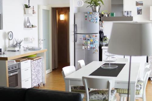 Dapur atau dapur kecil di Paradise Casa Vacanze