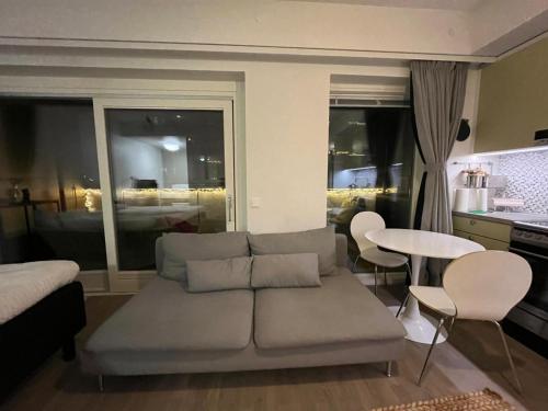 MP Tripla Luxury Apartment Helsinkiにあるシーティングエリア