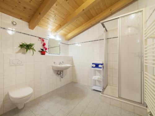 Koupelna v ubytování Amtshaus