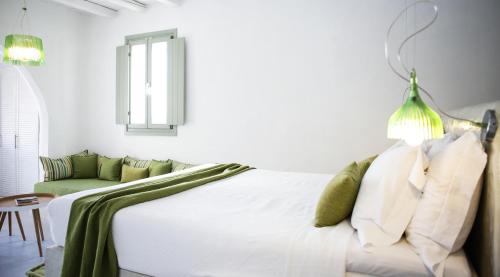 Postel nebo postele na pokoji v ubytování Pylaia Boutique Hotel & Spa