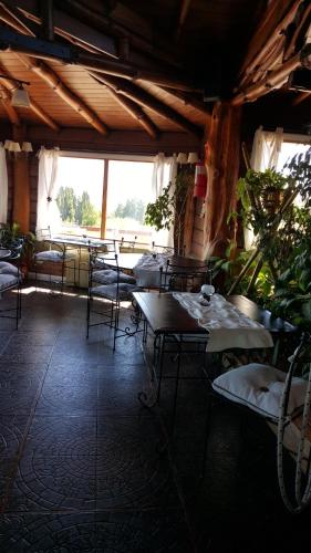 Restaurace v ubytování Hosteria Los Canelos
