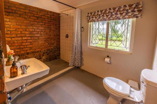 Ein Badezimmer in der Unterkunft Gartmore Guest Farm