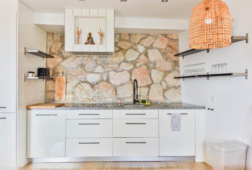 Dapur atau dapur kecil di Mijas Residence