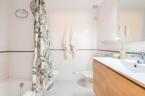 Koupelna v ubytování C'an Vidal apto Formentera