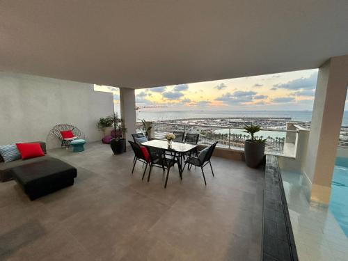 Posezení v ubytování La Marina