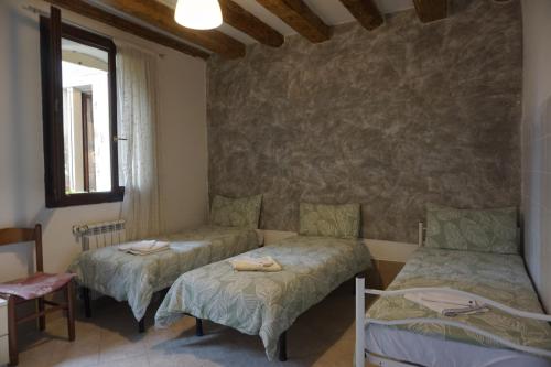 CANAL VIEW房間的床