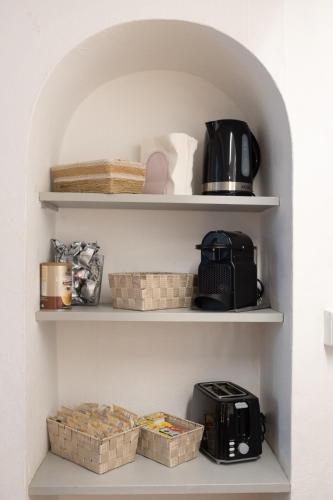 Køkken eller tekøkken på Charm flat in Florence city center