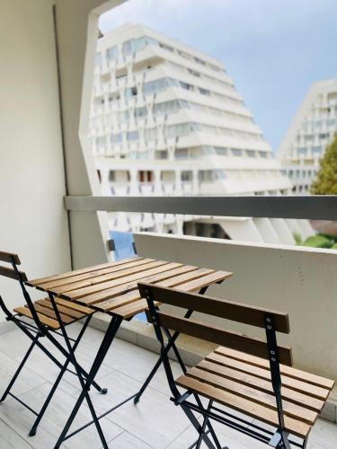 Studio La Grande Motte, au plus près des plages