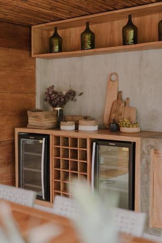 Dapur atau dapur kecil di Villa Unique