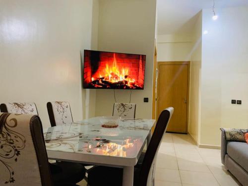Posezení v ubytování Appartement Moderne bien équipée Juste pour les familles