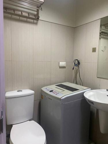 Kupatilo u objektu P3K Shell Staycation