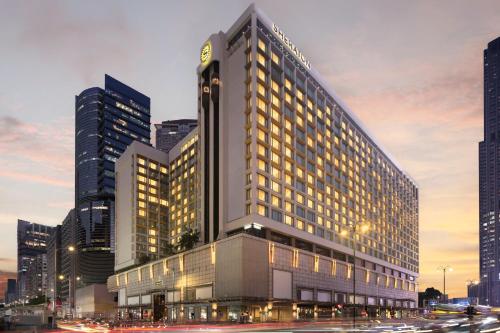 香港にあるシェラトン 香港 ホテル ＆ タワーズの都内建築物の表現