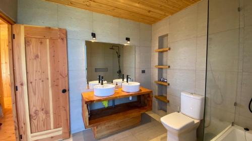 Bilik mandi di Casa Isla El Pangal Pichilemu