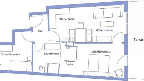 Κάτοψη του ZUR SEEBRÜCKE Wellness-Appartement APPARTO Grömitz