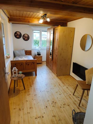 TV a/nebo společenská místnost v ubytování Steuerberg Lodge -Ski