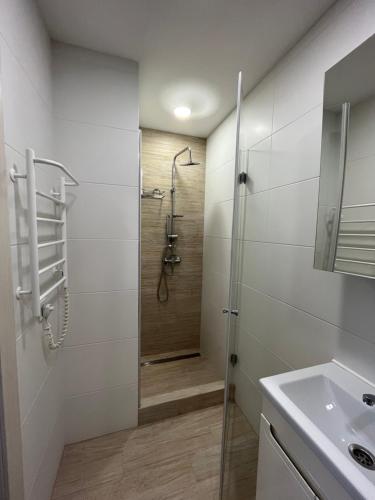Kupatilo u objektu Modern Studio Riscanovca