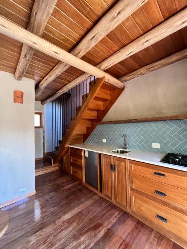 Kuchyň nebo kuchyňský kout v ubytování Casa Tikawarmi