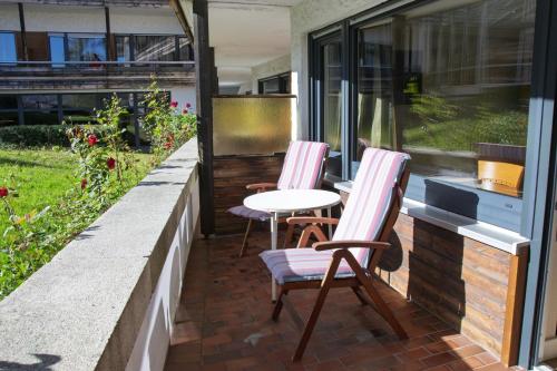Un balcón o terraza de Hotel Terrassenhof