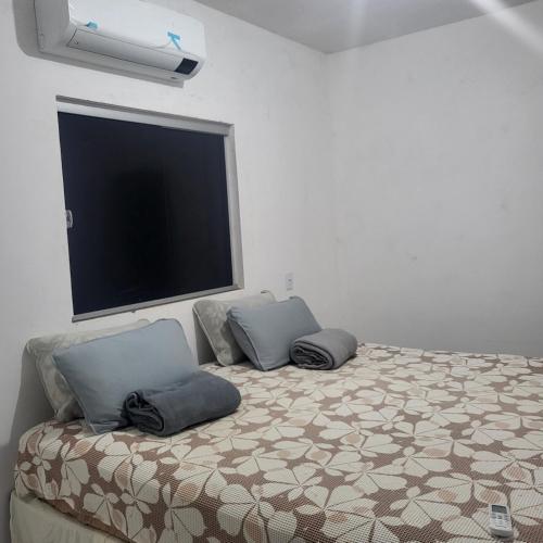 Ένα ή περισσότερα κρεβάτια σε δωμάτιο στο Noite hotel sul aeroporto