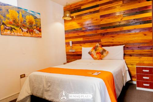Katil atau katil-katil dalam bilik di Hotel SumacPlaza