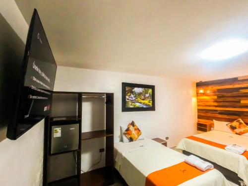 Katil atau katil-katil dalam bilik di Hotel SumacPlaza