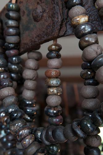 a close up of a beaded necklace at RiverSide Suite - Haarlem City Centre in Haarlem