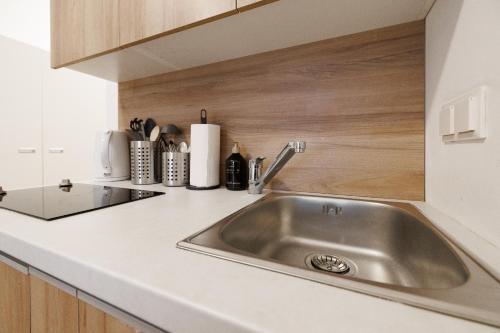 Una cocina o cocineta en Central Urban Studio