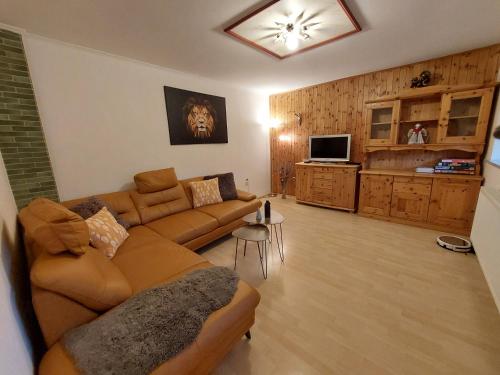 Televisyen dan/atau pusat hiburan di Appartement WiSo