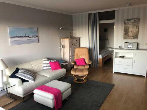 Η κουζίνα ή μικρή κουζίνα στο Ferienwohnung Tohuus an der Nordsee