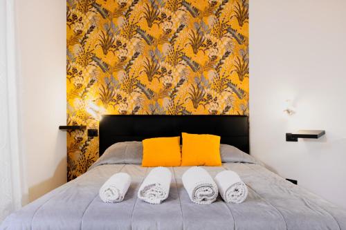 Cama o camas de una habitación en Porta Romana
