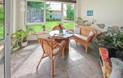 Κήπος έξω από το Wohnung Templin Ot Dargersdorf