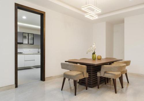 Η κουζίνα ή μικρή κουζίνα στο 3 Bed Apartment Lekki Phase 1 Lagos