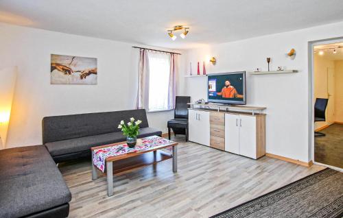 Kuchyň nebo kuchyňský kout v ubytování Ferienhaus Blankensee