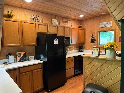 Kuchyň nebo kuchyňský kout v ubytování Sunflower Valley