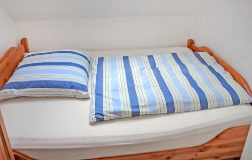 Katil atau katil-katil dalam bilik di Ferienwohnung Klink