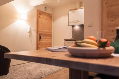 Kuchyň nebo kuchyňský kout v ubytování Apartments Schneider