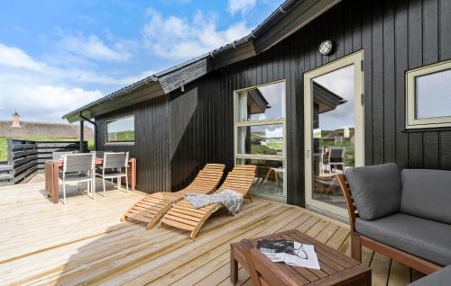 Balkón nebo terasa v ubytování Holiday Home Hvide Sande 42